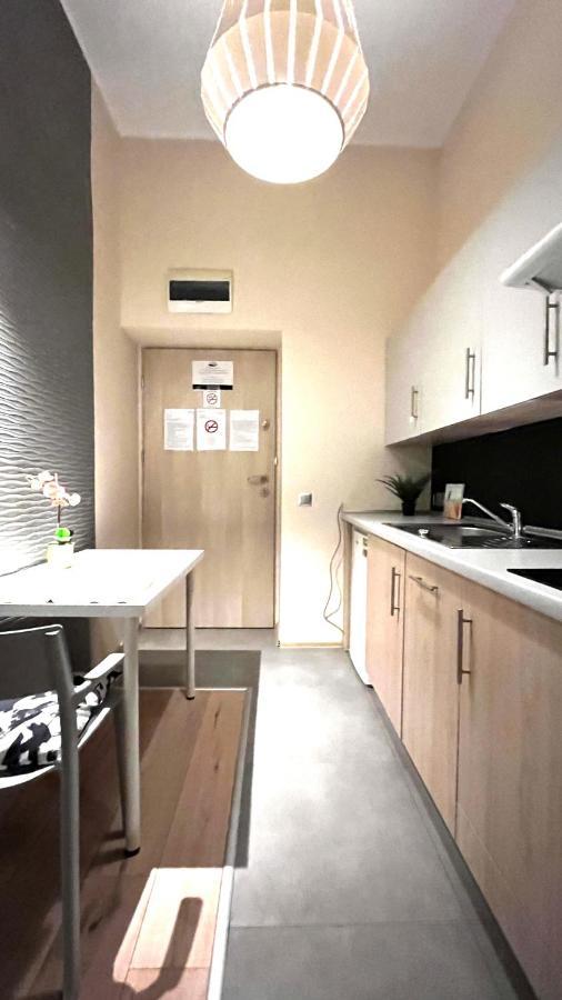 Single Studio In City Center Krakau Exterior foto